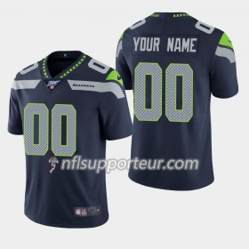 Maillot Homme Seattle Seahawks Personnalisé Nike Bleu 100th